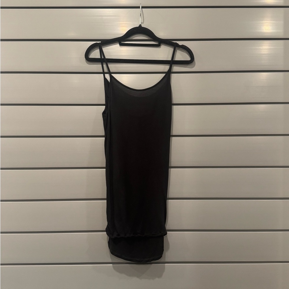 Valette Black Fitted Sleeveless Camisole